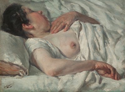 Woman Sleeping by Francesc Gimeno